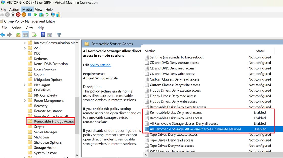 How to Restrict USB and Removable Storage Devices using Group Policy in Active Directory