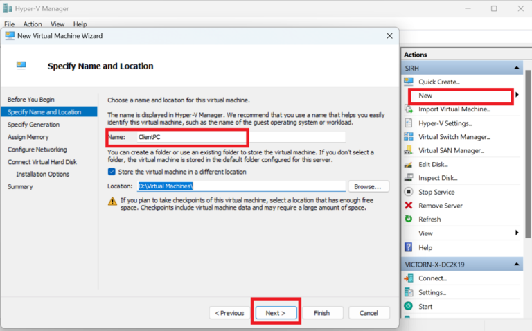 Step-by-Step Guide: Creating a Client Computer and Joining It to a Domain (Hyper-V Lab Setup)