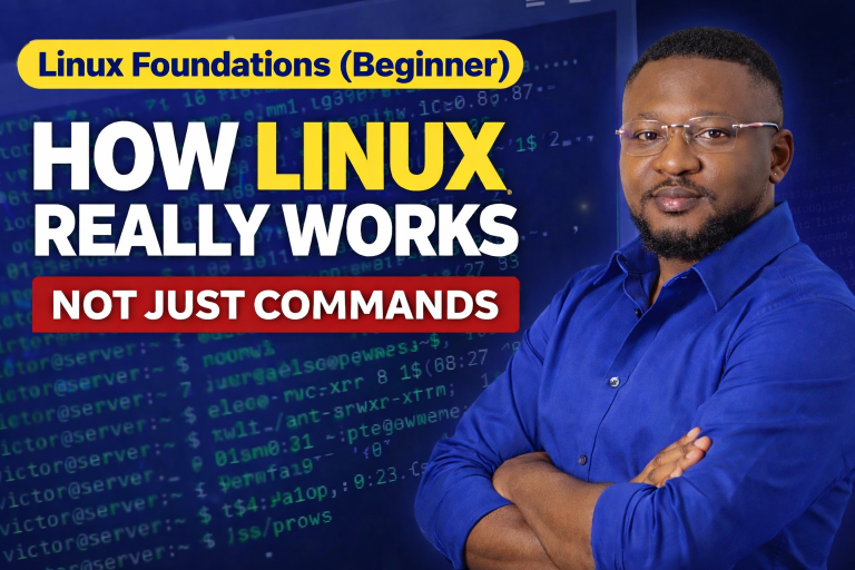 Linux Foundations (Beginner): How Linux Really Works – Not Just Commands
