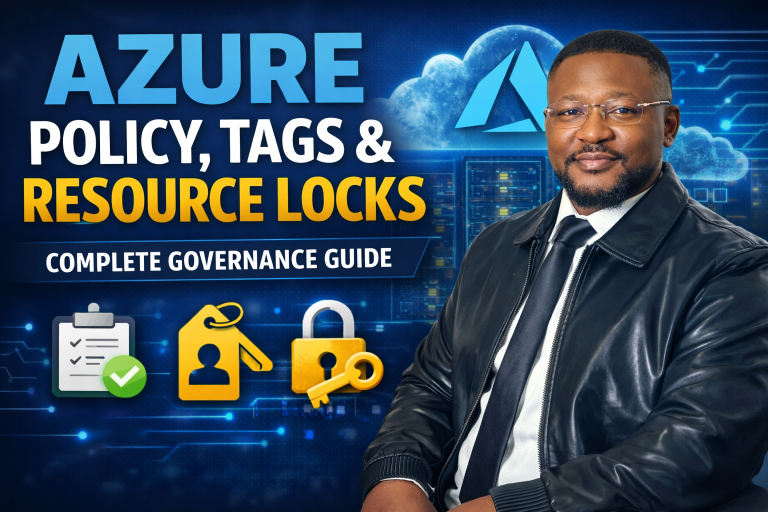Azure Policy, Tags, and Resource Locks Explained: A Complete Governance Guide for Cloud Engineers