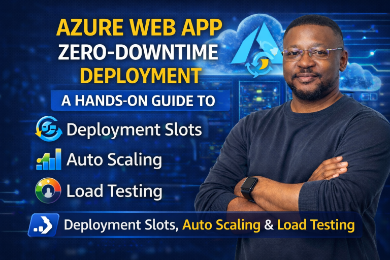 Azure Web App Zero-Downtime Deployment: A Hands-On Guide to Deployment Slots, Auto Scaling, and Load Testing
