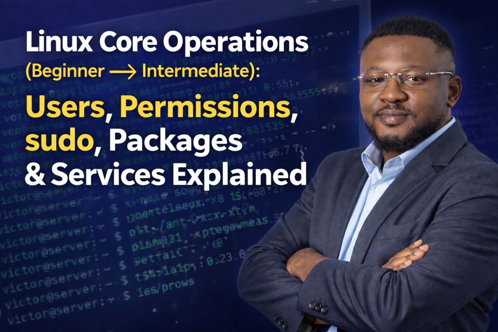 Mastering Linux Core Operations: Users, Permissions, sudo, Packages & Services (Beginner → Intermediate)