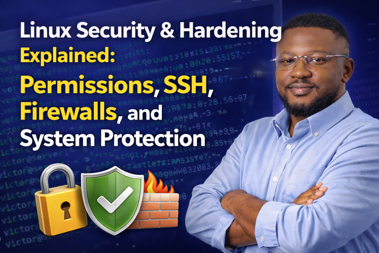 Linux Security & Hardening: Permissions, SSH, Firewalls, and System Protection